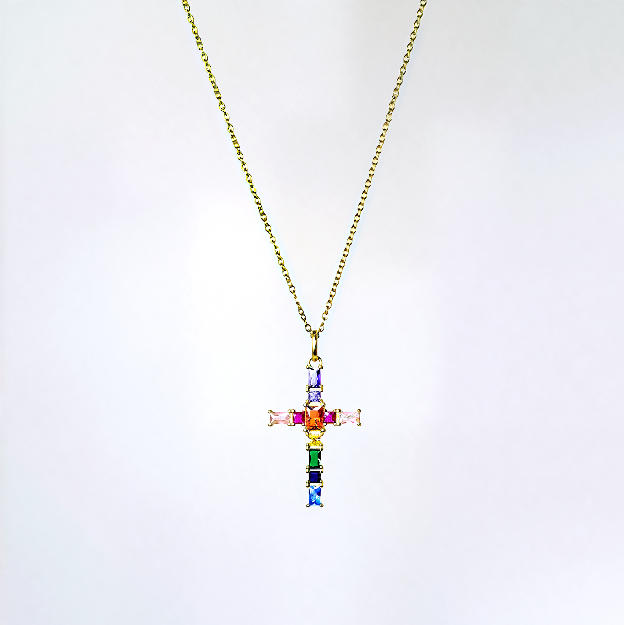 'Holy Hue' Pendant Necklace