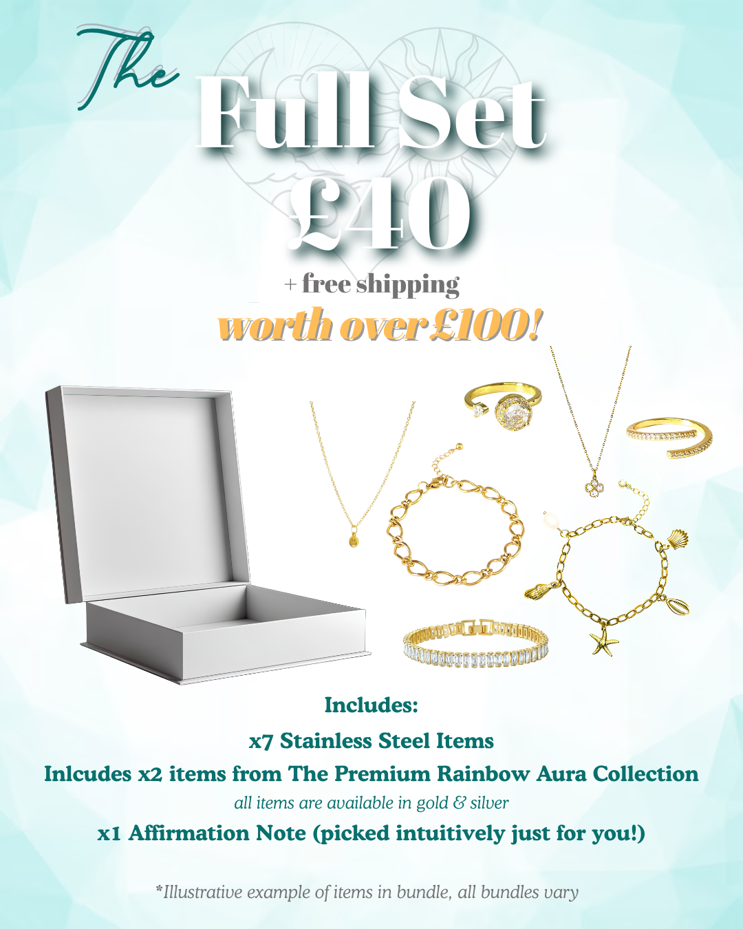 The Full Set Lucky Dip – The Ultimate Jewellery Mystery Experience – Worth Over £100!