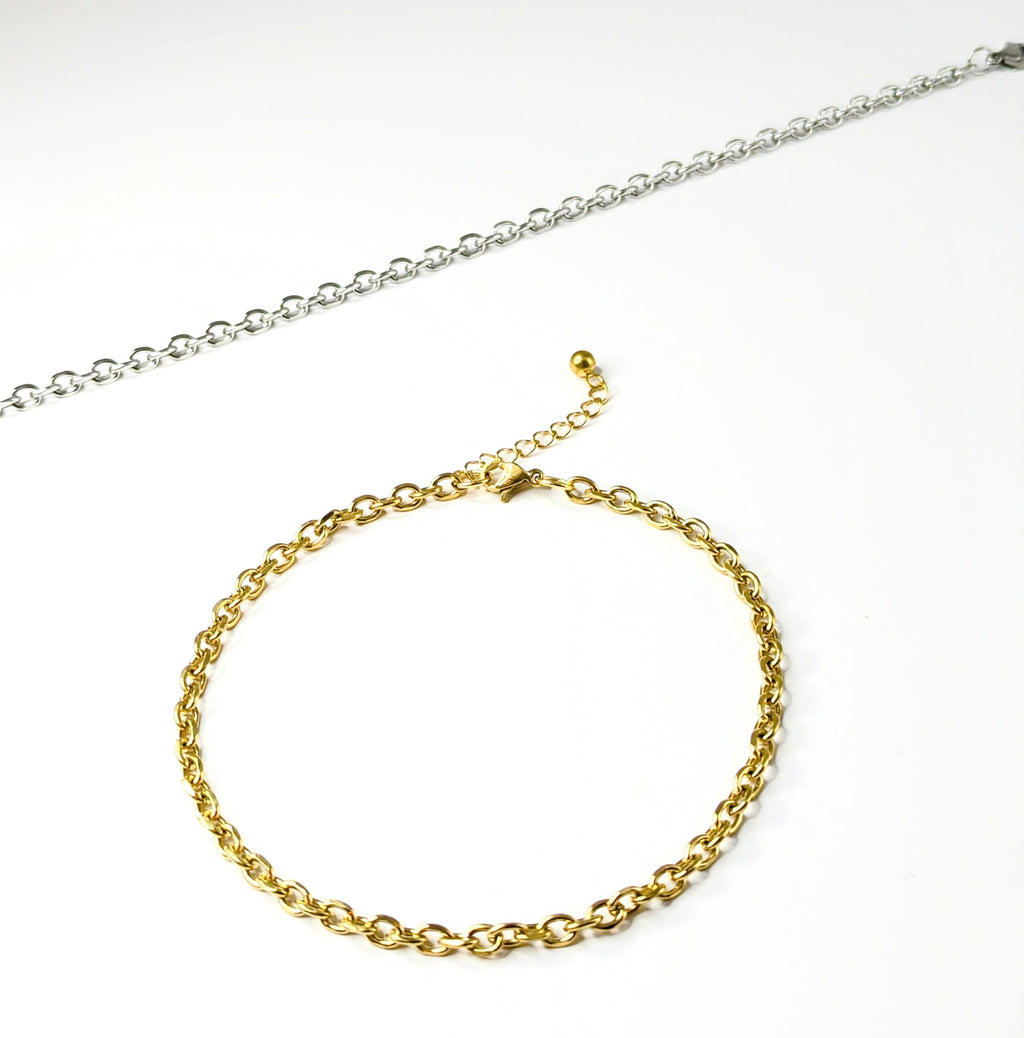 Cable Chain Waterproof Anklet