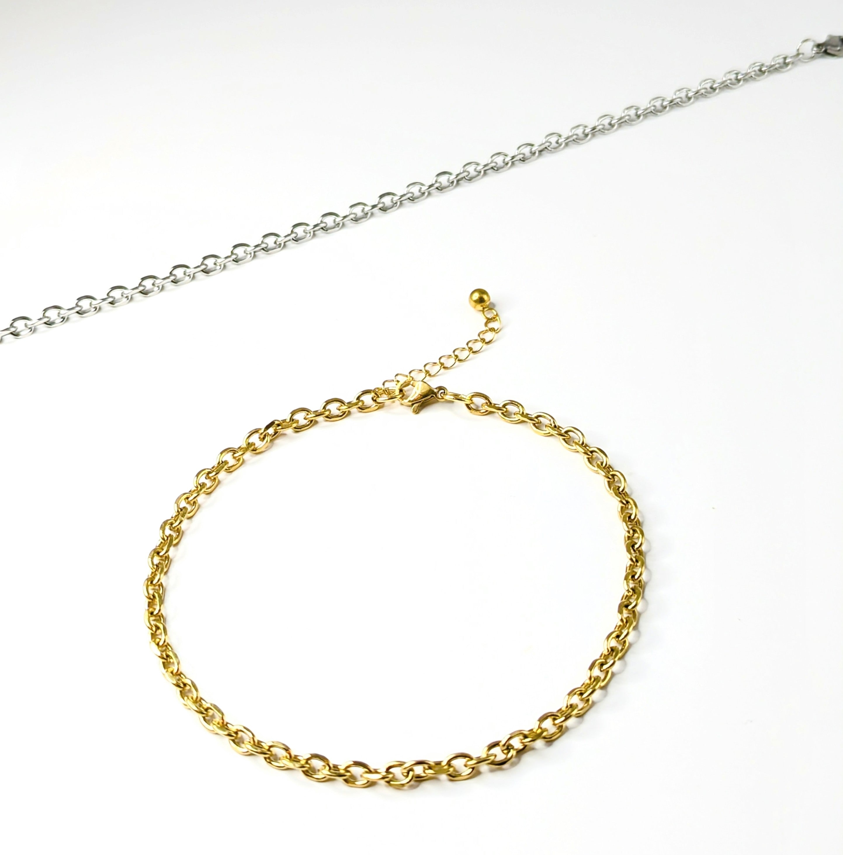 Cable Chain Waterproof Anklet