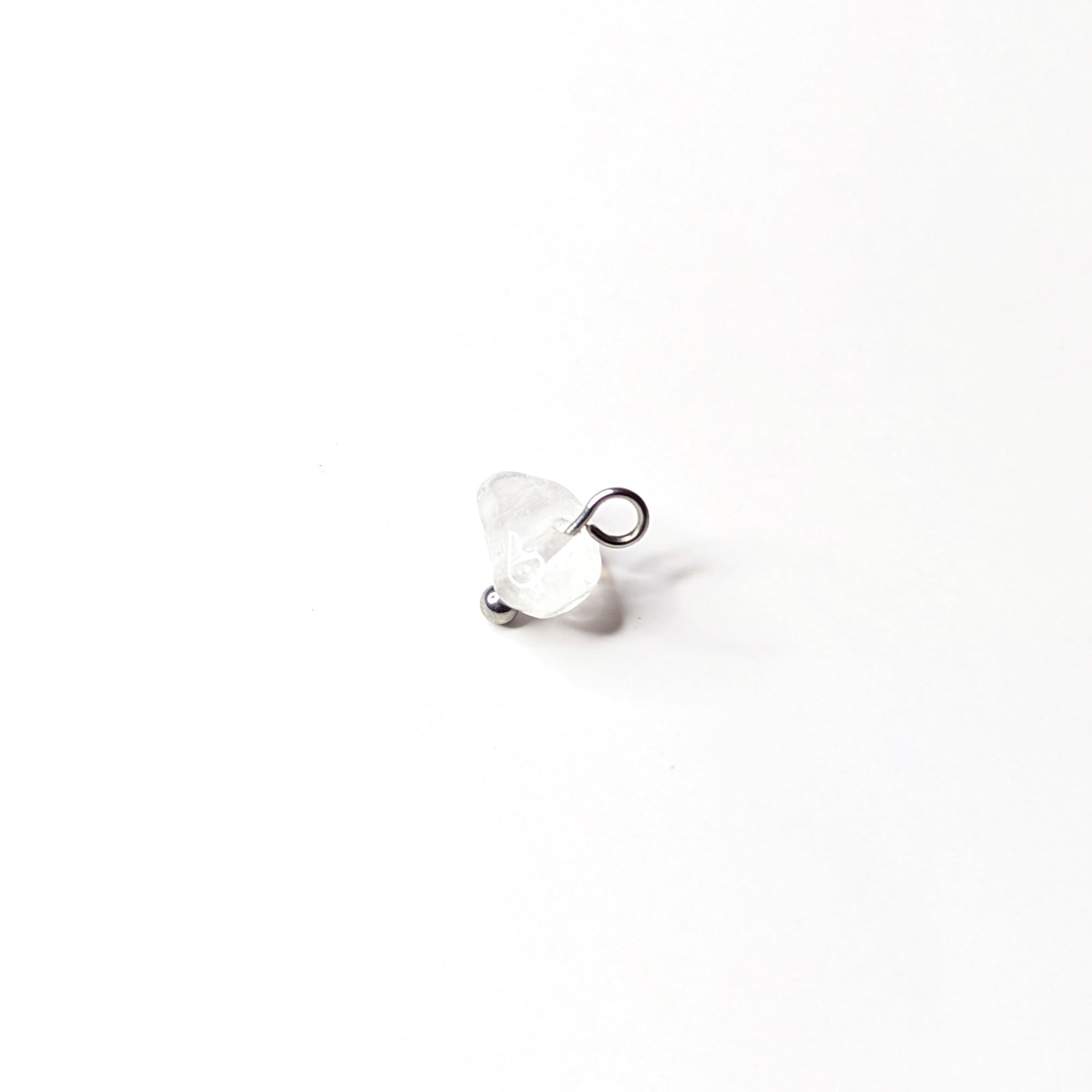 Clear Quartz Crystal Charm