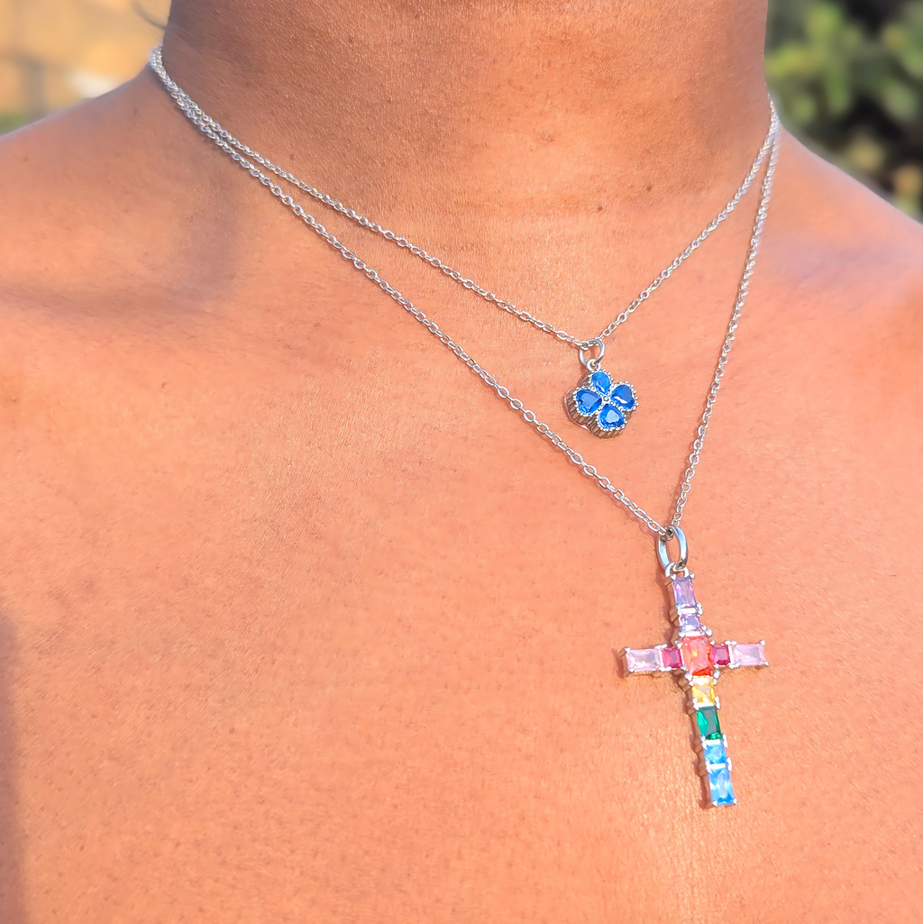 'Holy Hue' Pendant Necklace