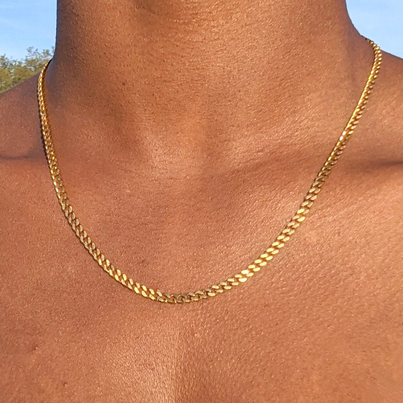 Cuban Chain Waterproof Necklace