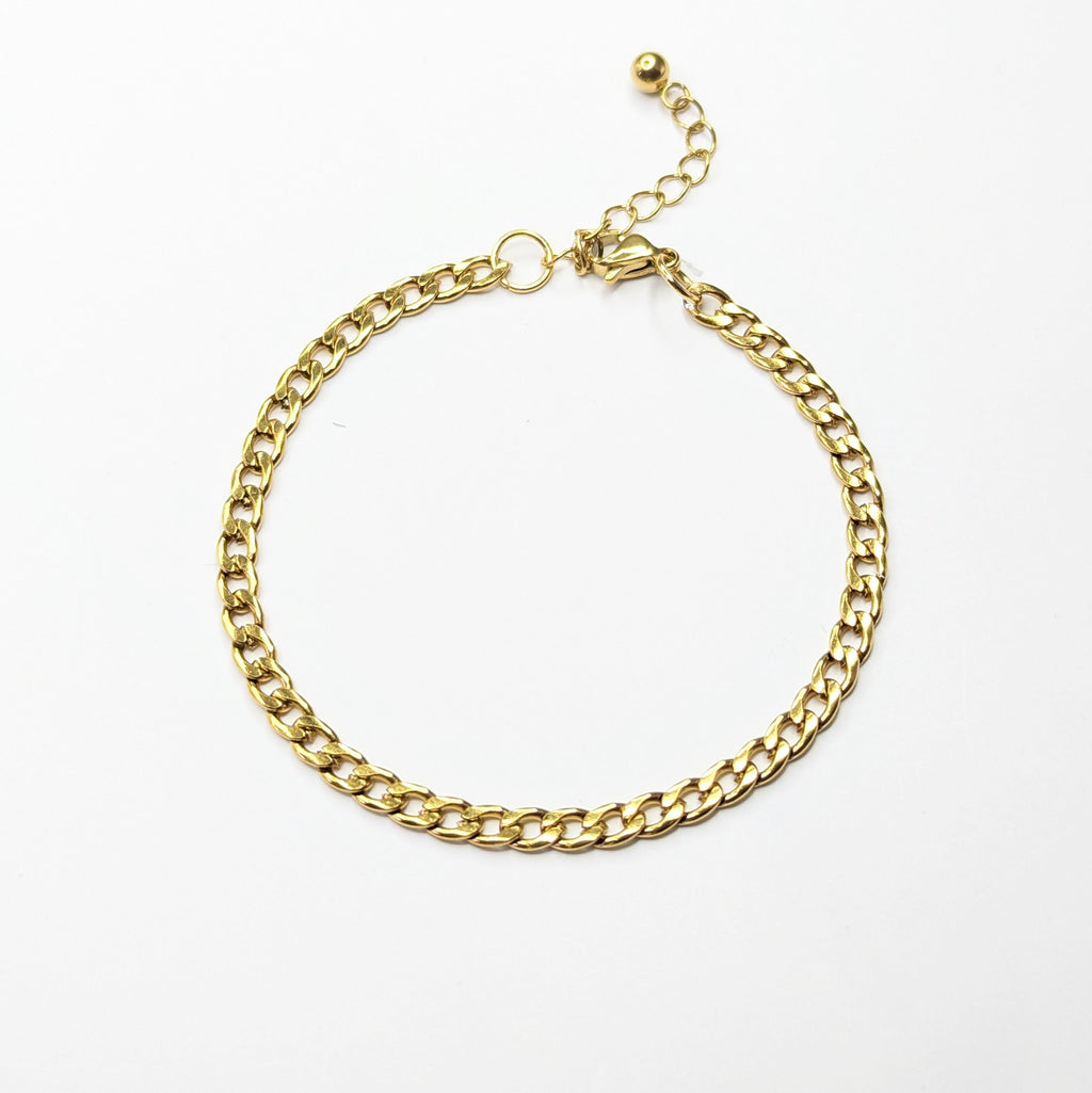 Curb Chain Waterproof Bracelet