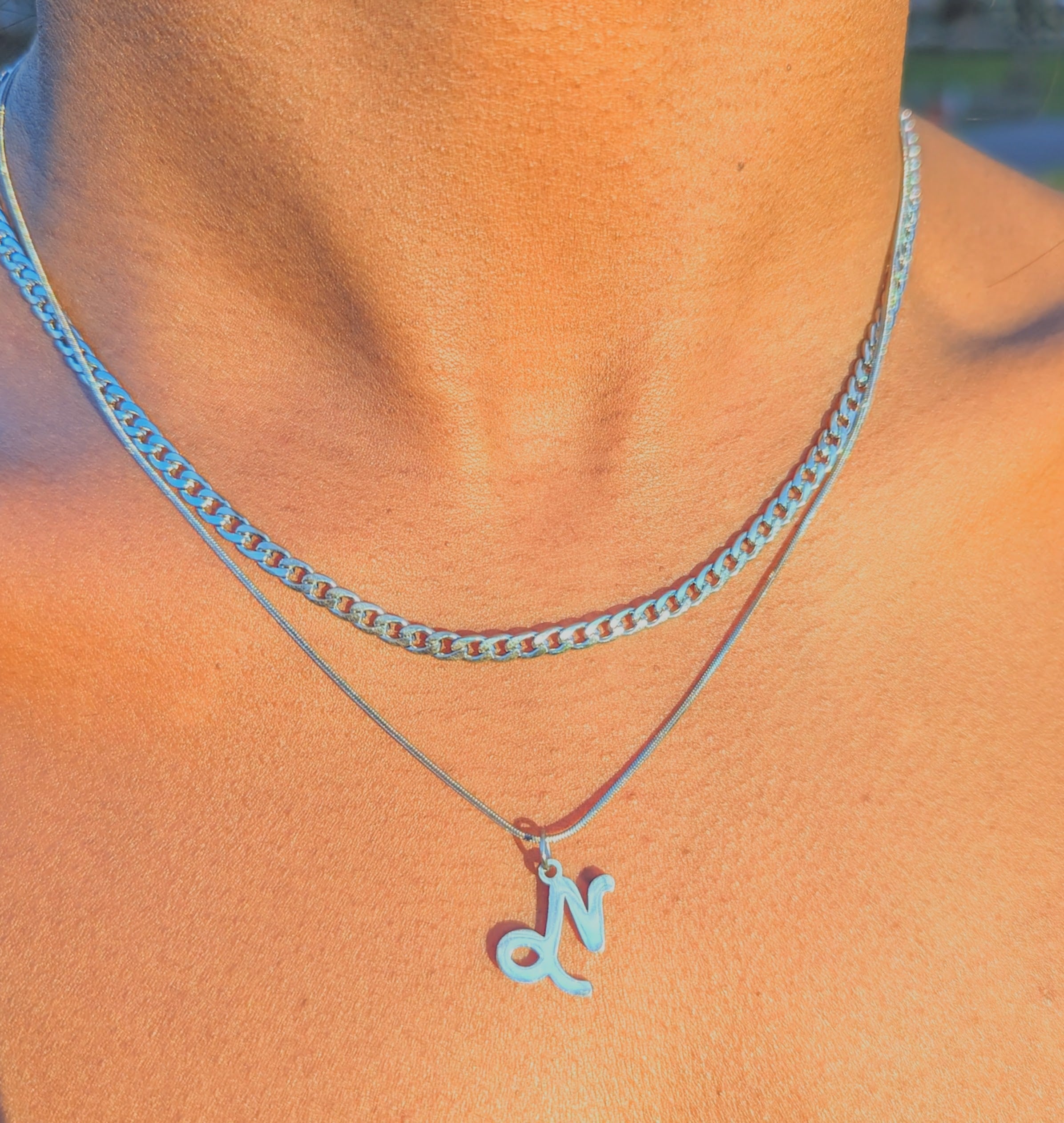 Curb Chain Waterproof Necklace