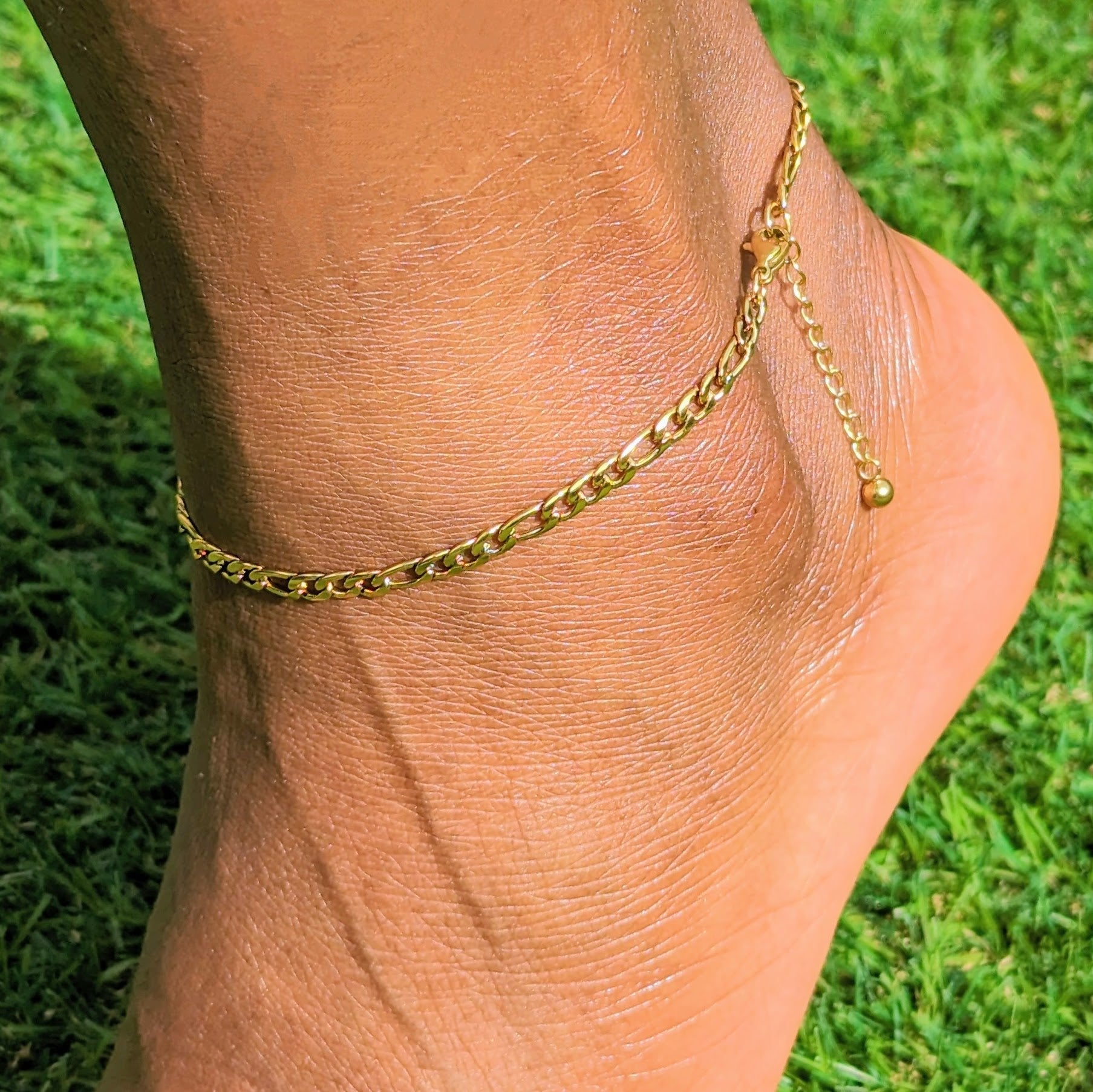 Figaro Chain Waterproof Anklet