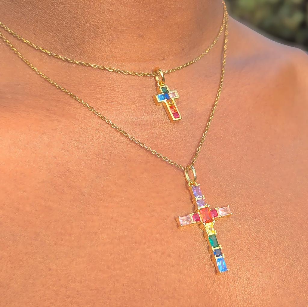 'Holy Hue' Pendant Necklace