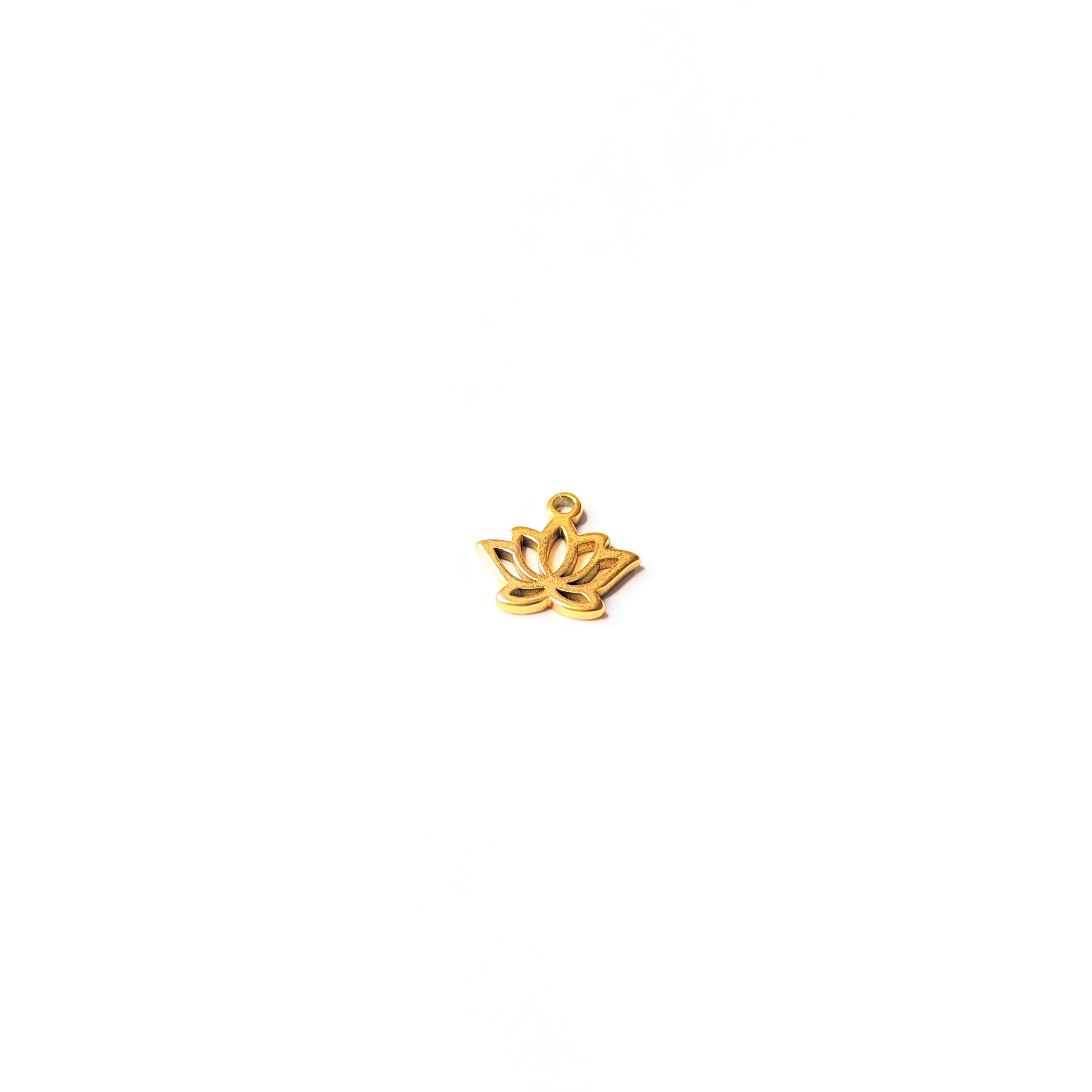 Lotus Flower Charm