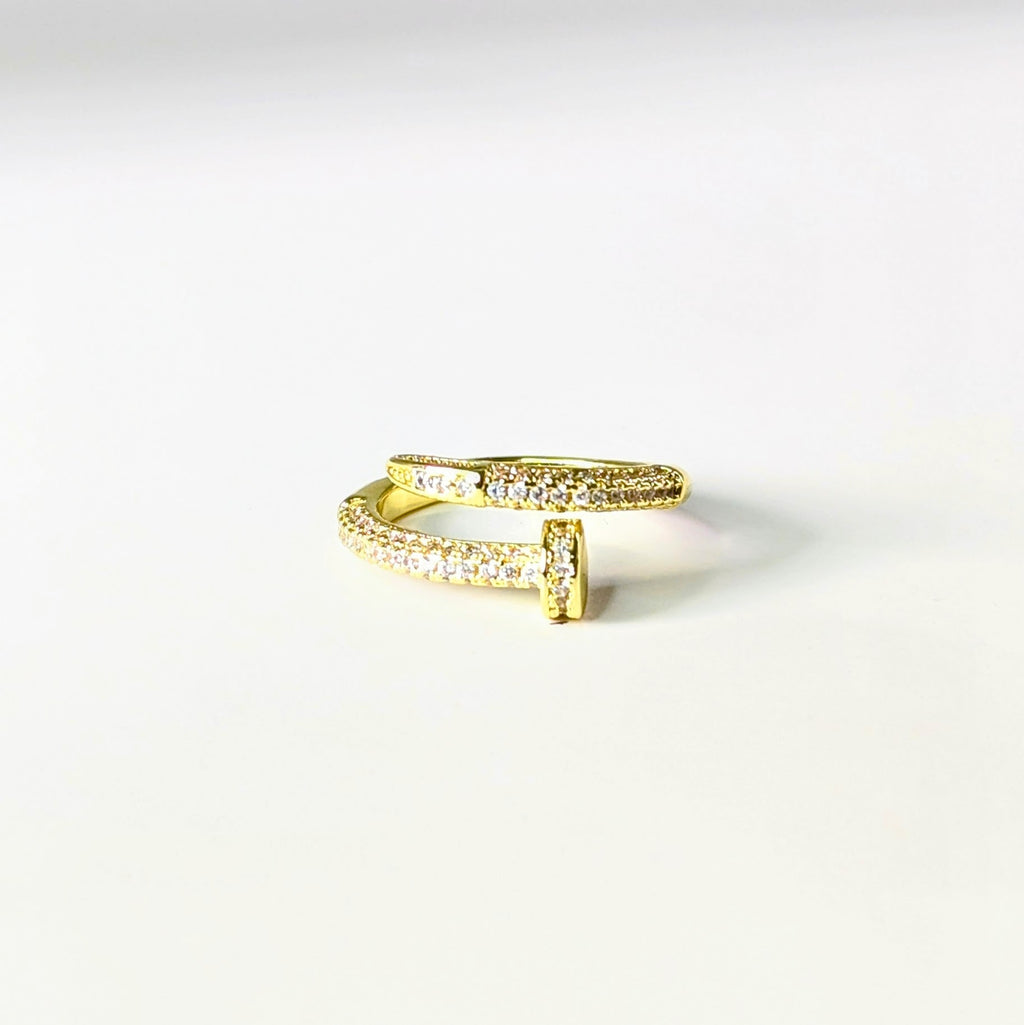 Adjustable 'Nailed It' Ring