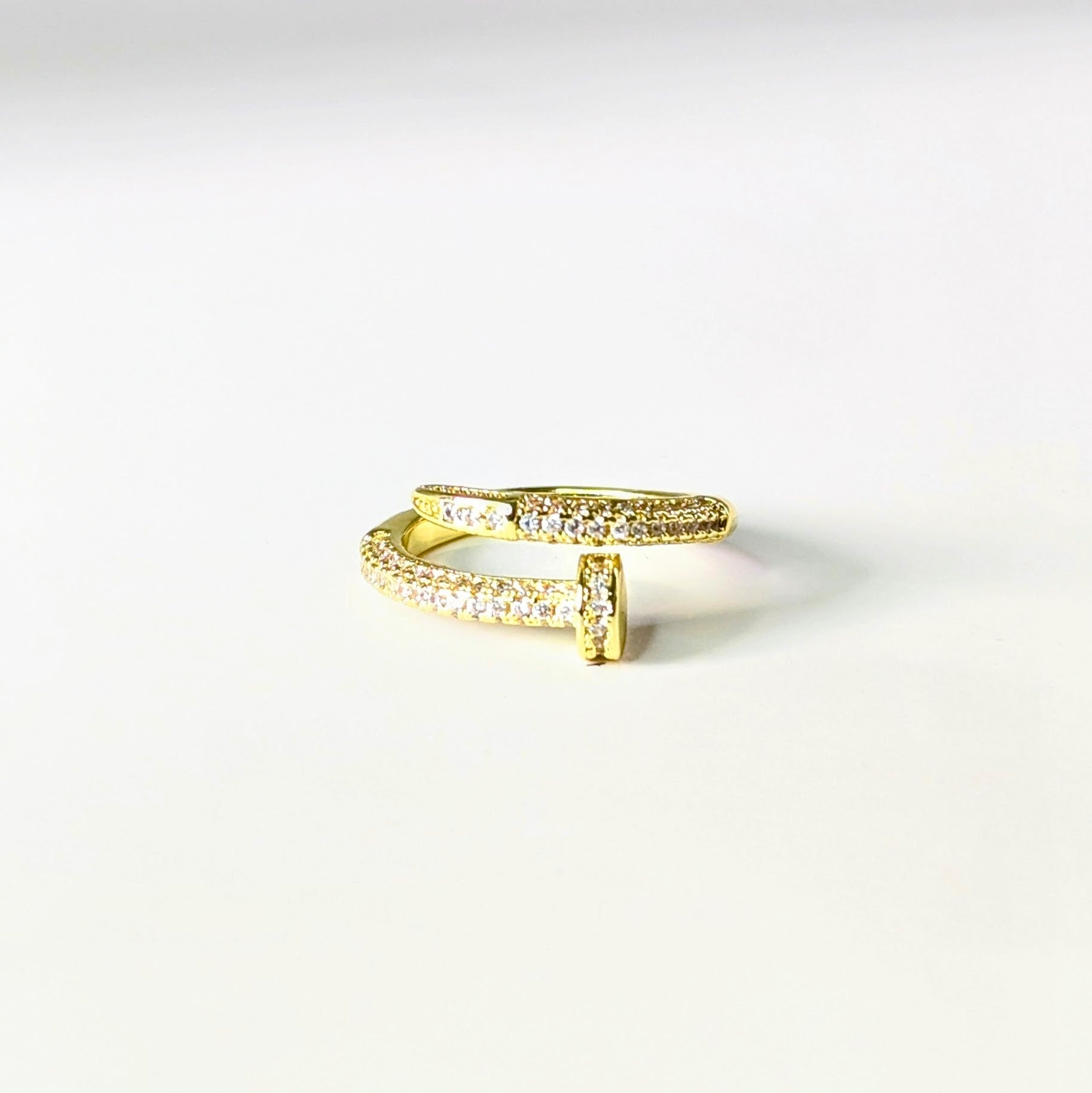Adjustable 'Nailed It' Ring