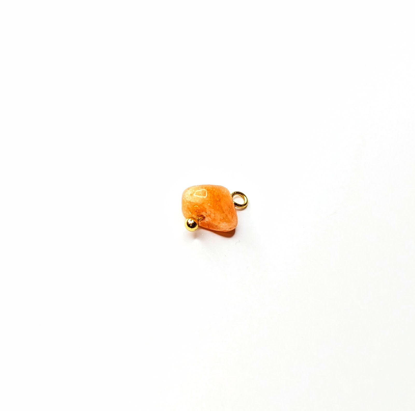 Orange Aventurine Crystal Charm
