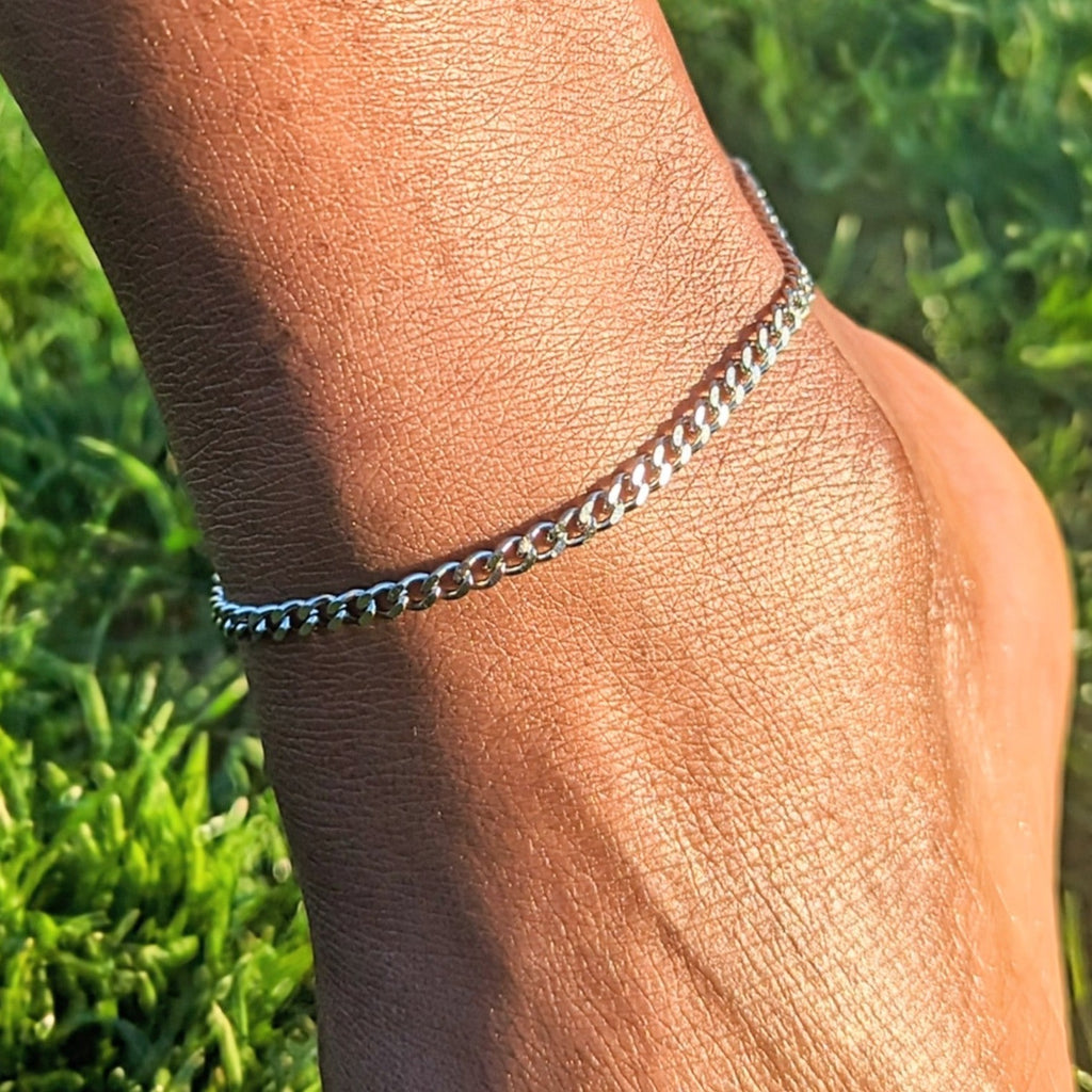 Cuban Chain Waterproof Anklet