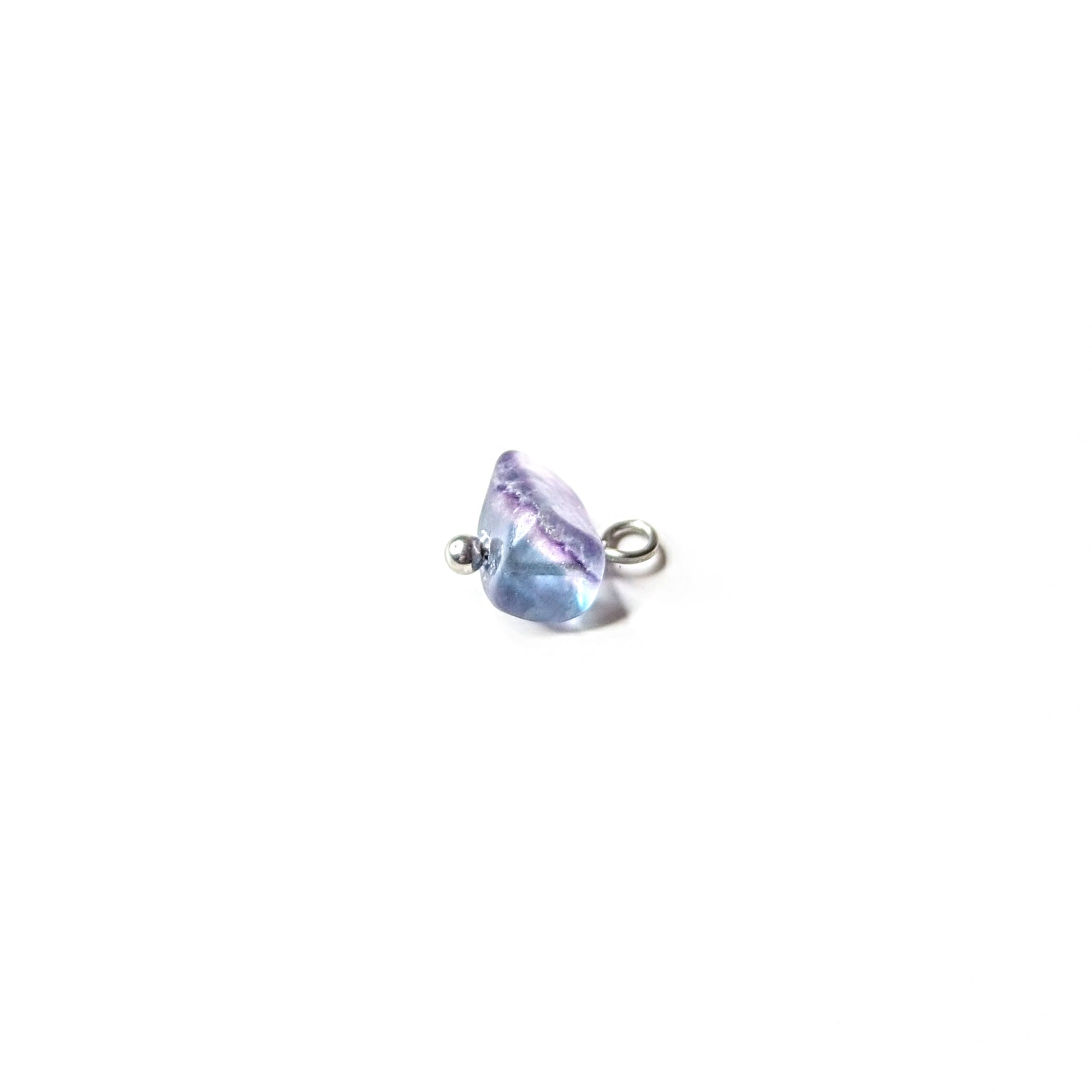 Fluorite Crystal Charm