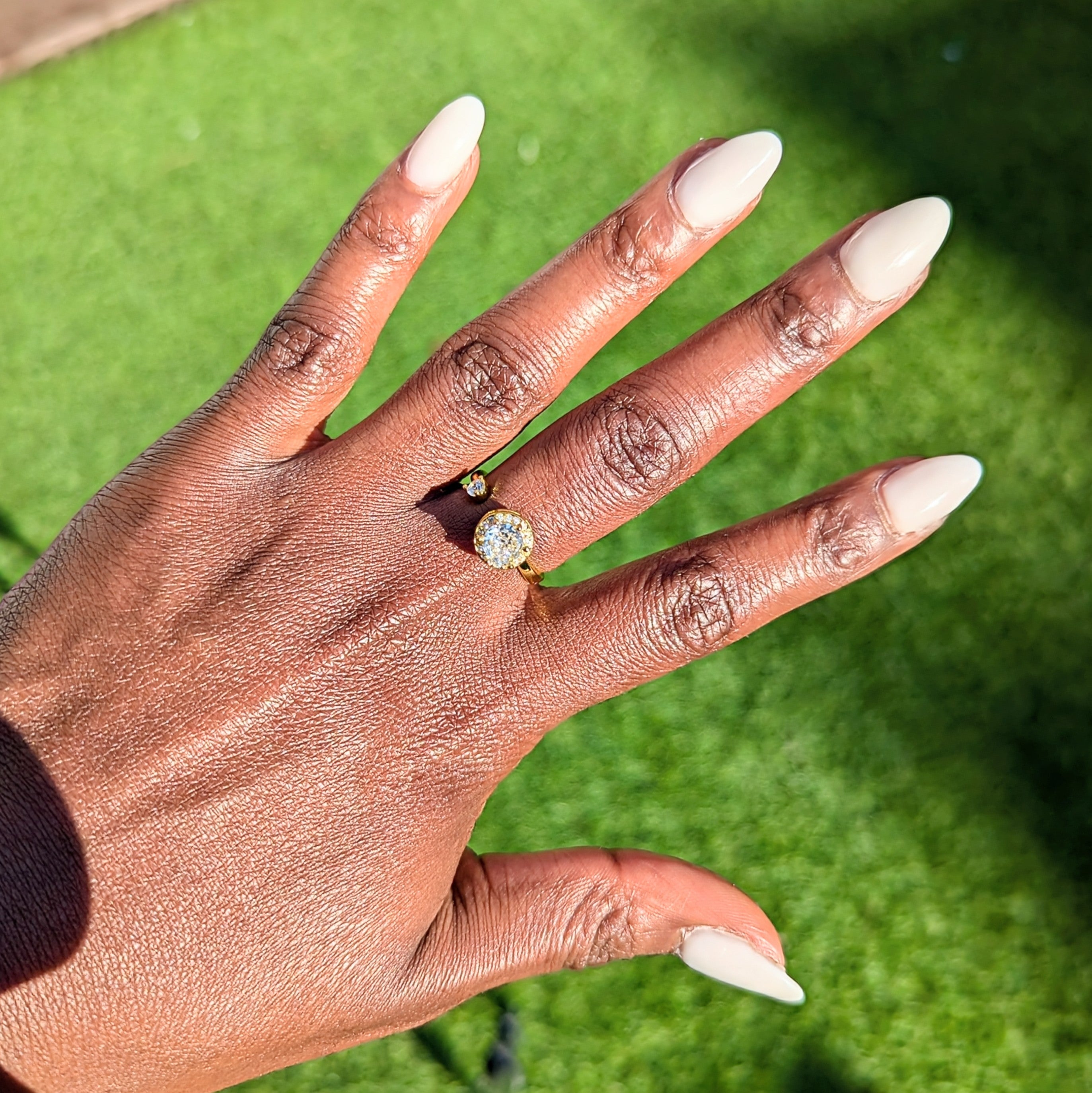 Adjustable Spinning Circle Ring