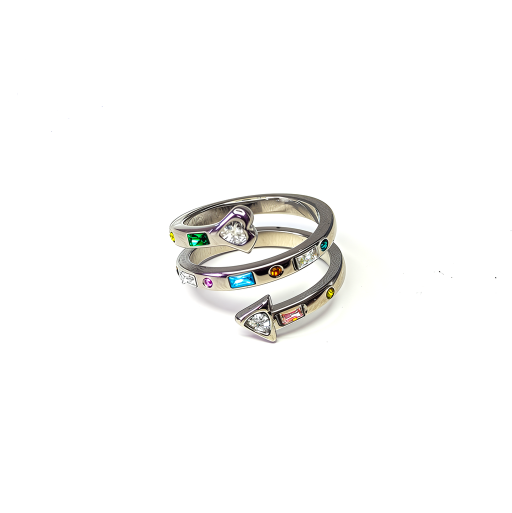 PREMIUM 'Rainbow Arrow' Ring