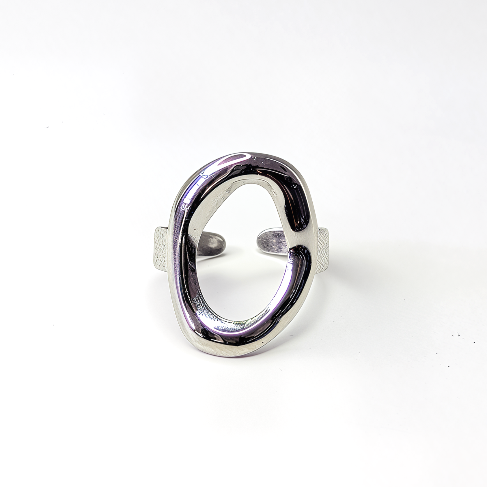 Adjustable 'Open Circle' Ring