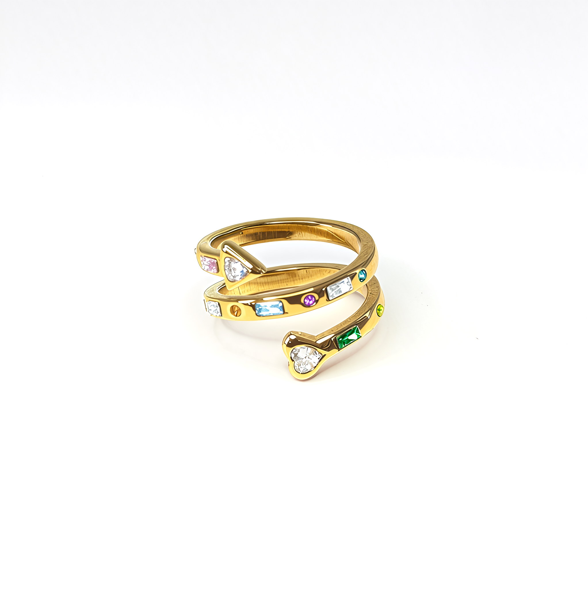 PREMIUM 'Rainbow Arrow' Ring
