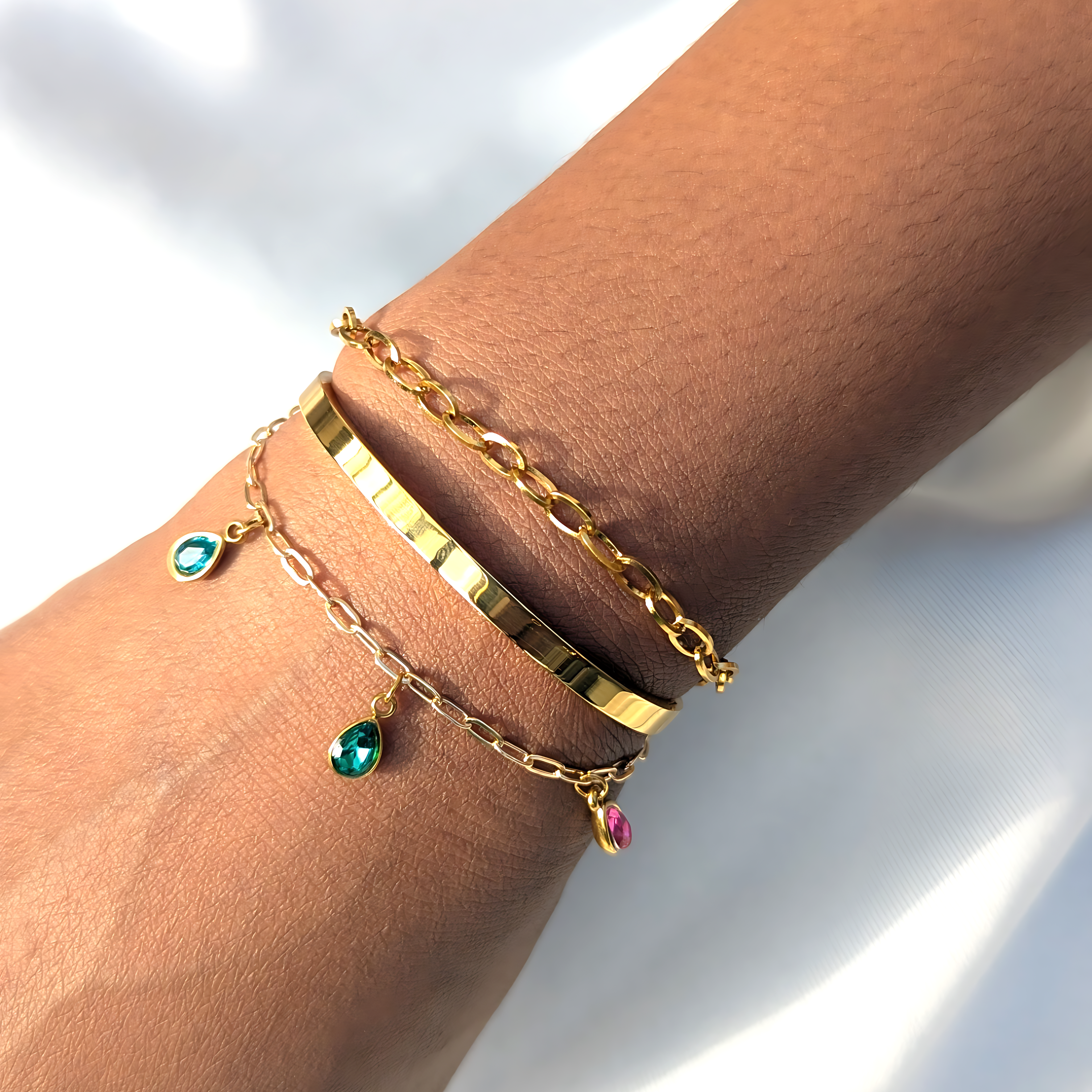 'Taste The Rainbow' Charm Bracelet