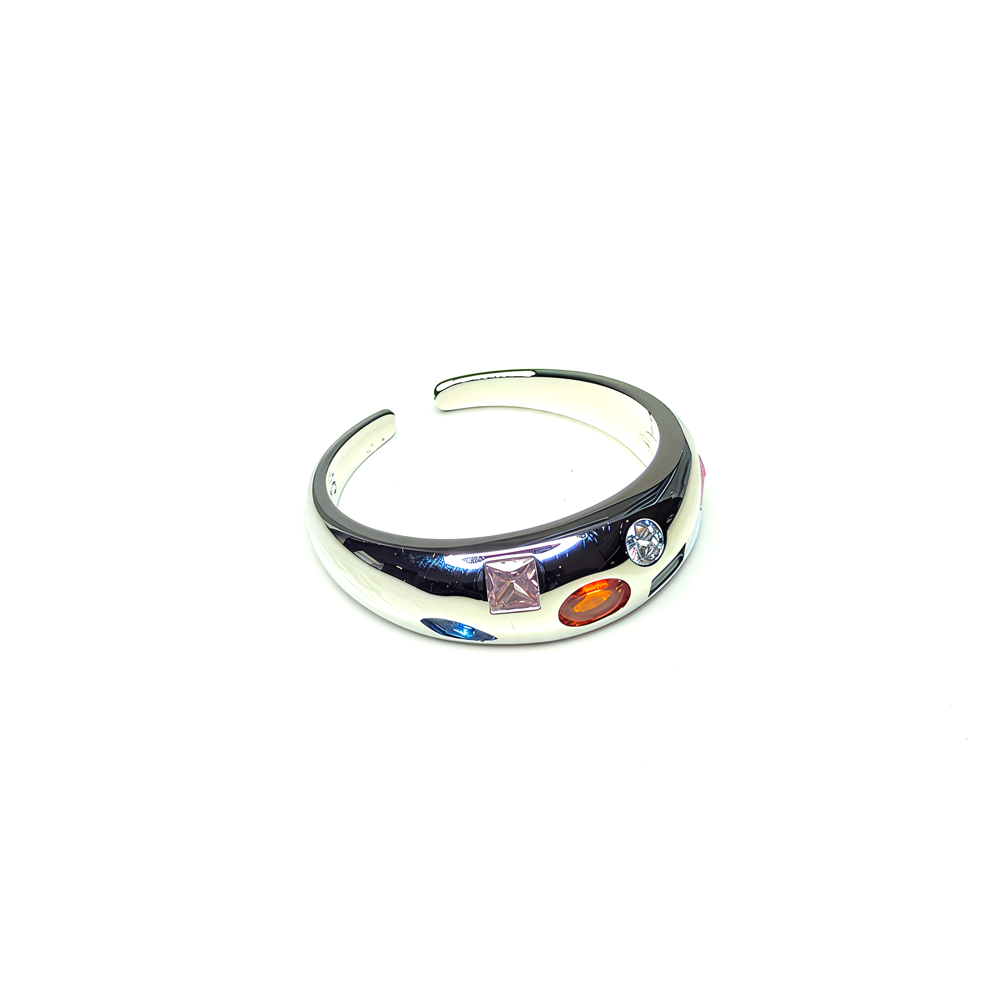 PREMIUM Adjustable 'Rainbow Cuts' Ring