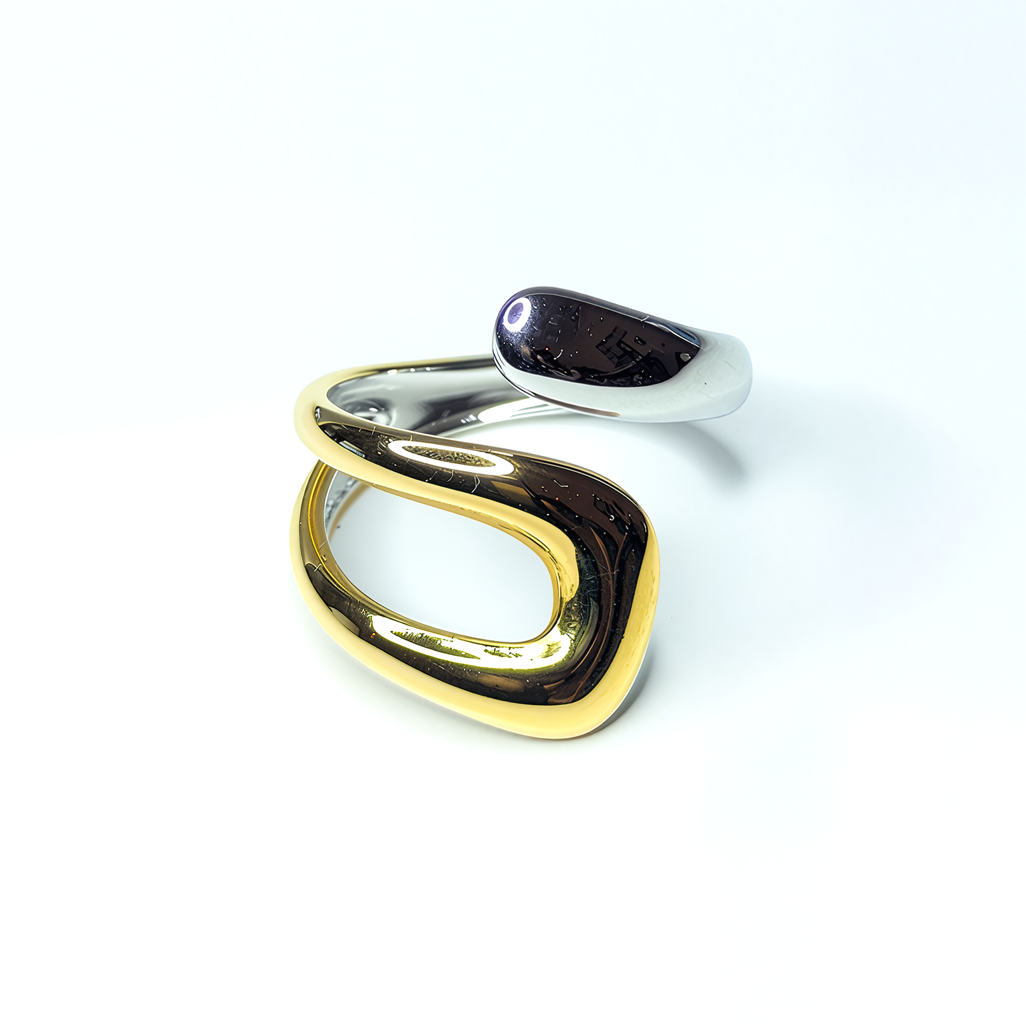 Adjustable Two-Tone Ring