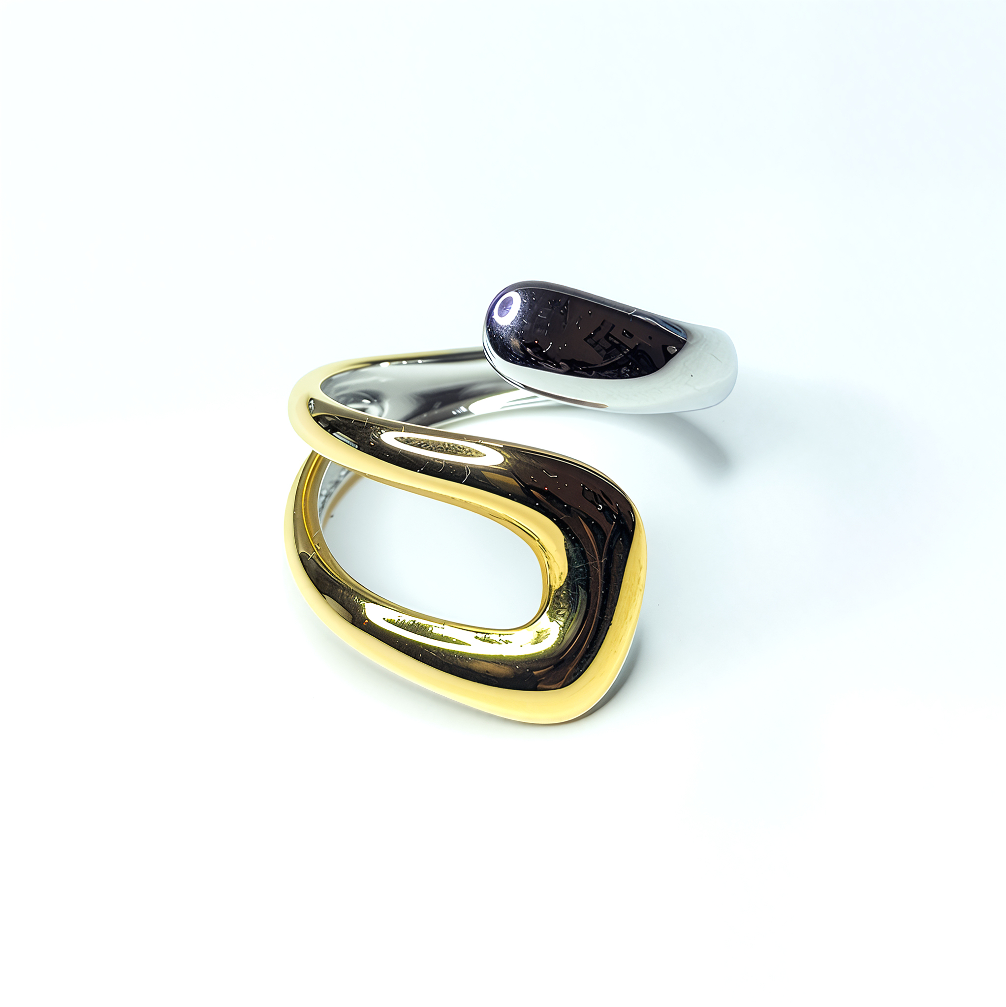 Adjustable Two-Tone Ring