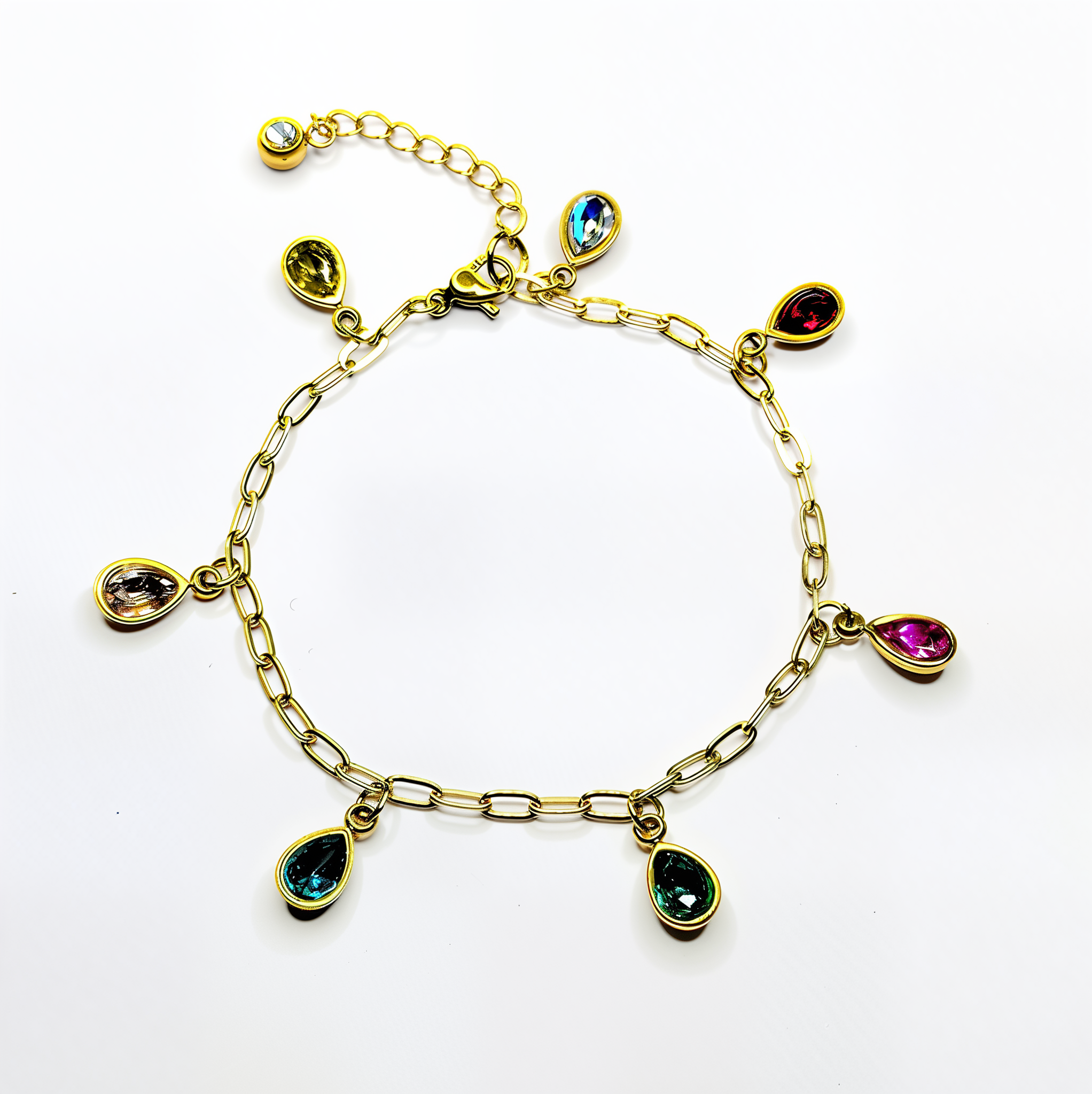 'Taste The Rainbow' Charm Bracelet