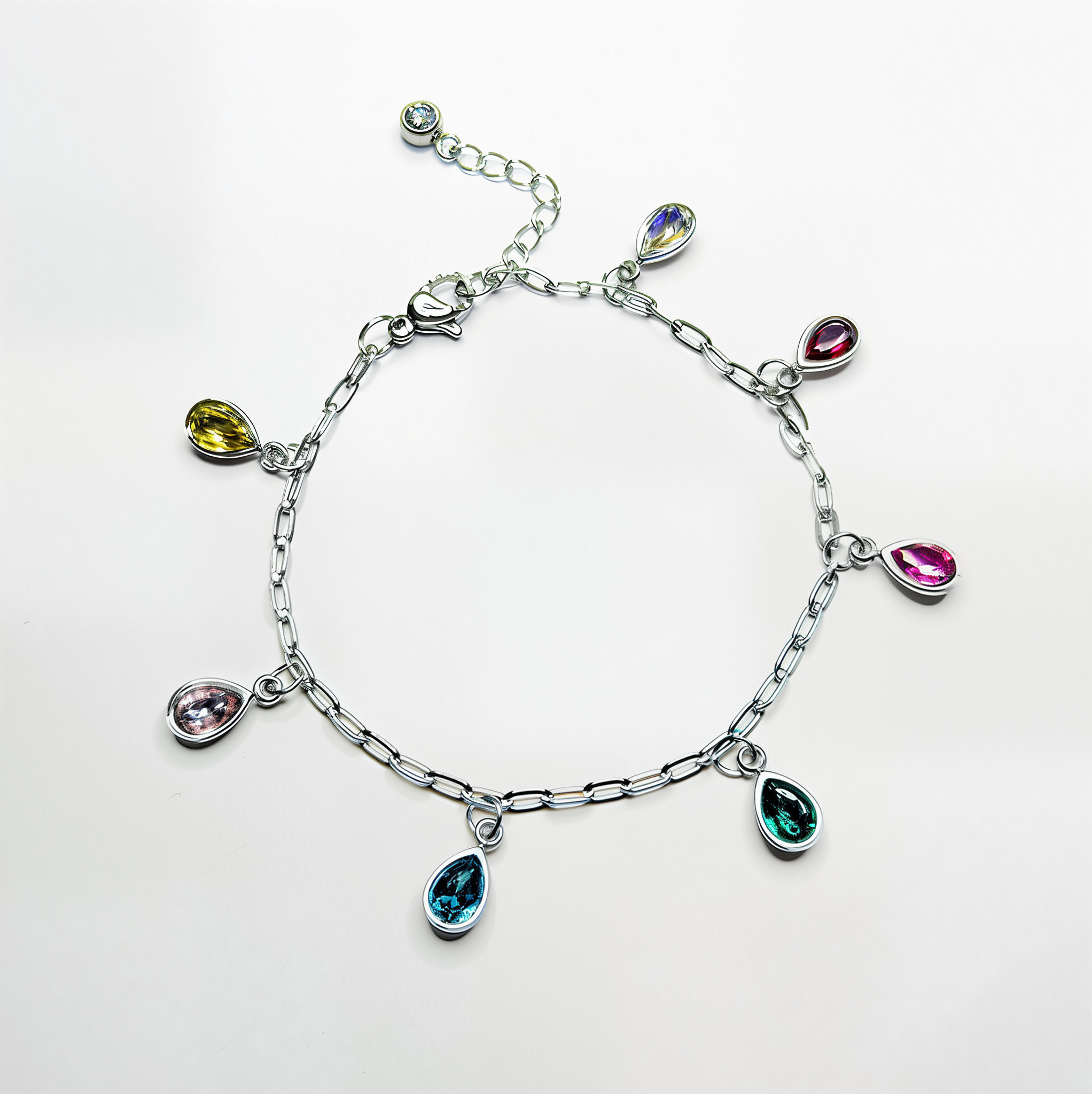 'Taste The Rainbow' Charm Bracelet