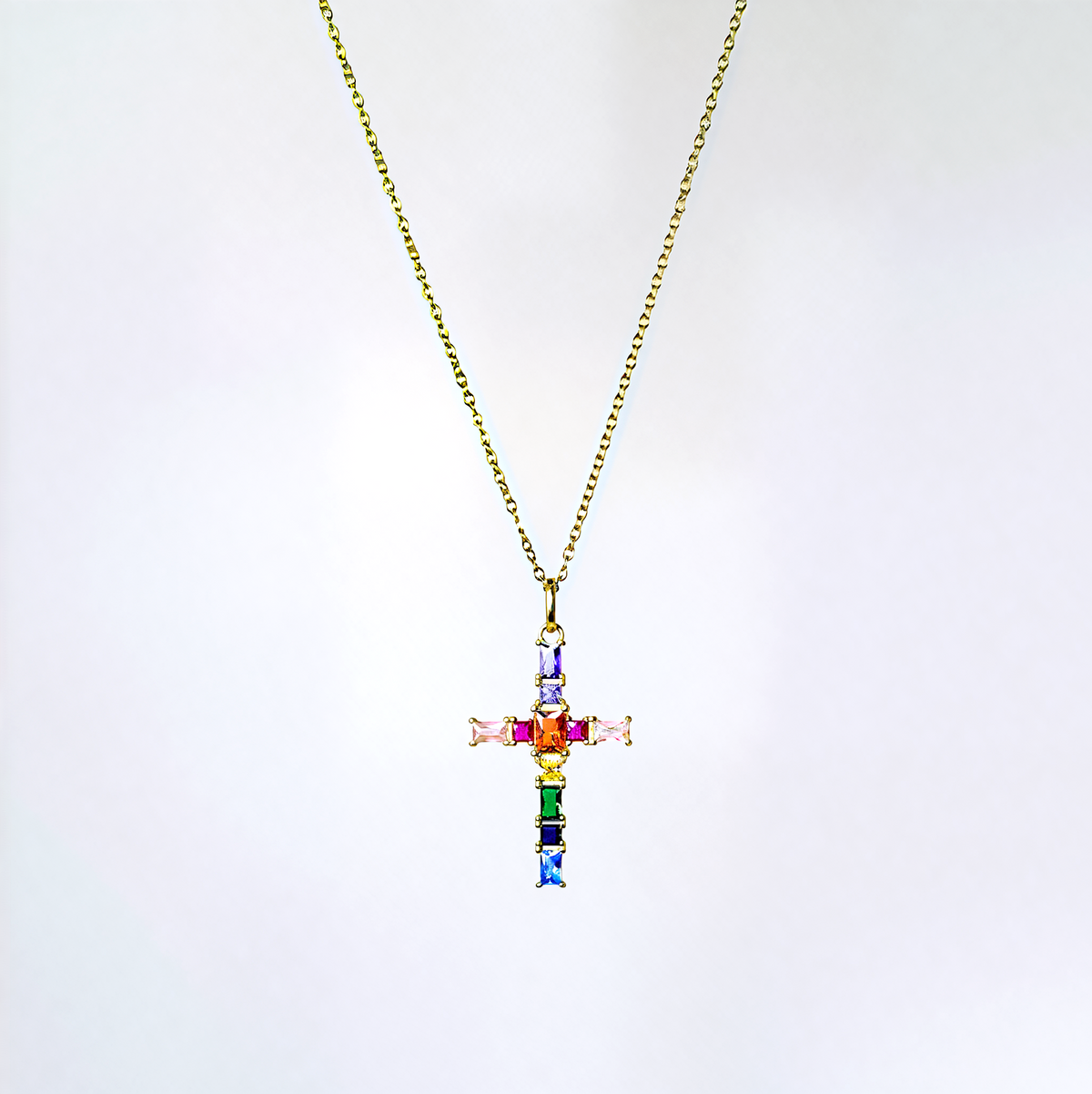 'Holy Hue' Pendant Necklace