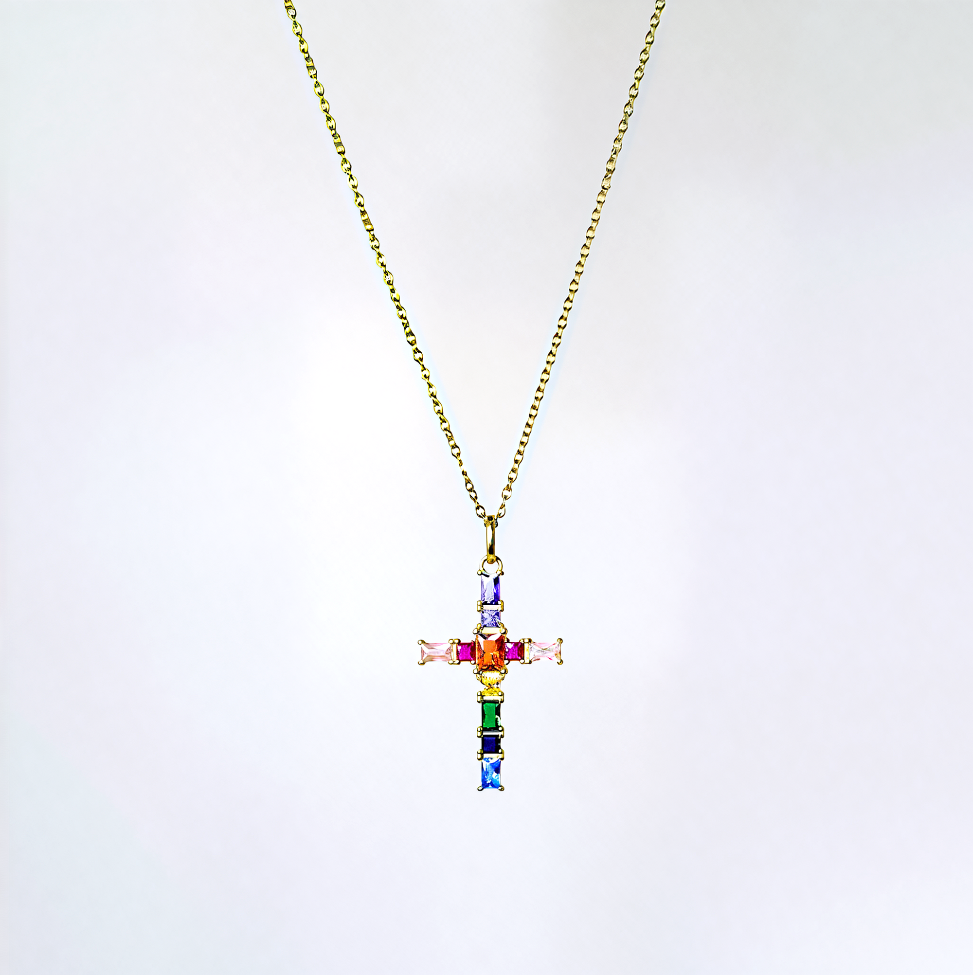 'Holy Hue' Pendant Necklace