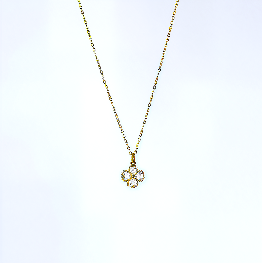 'Clover The Rainbow' Pendant Necklace