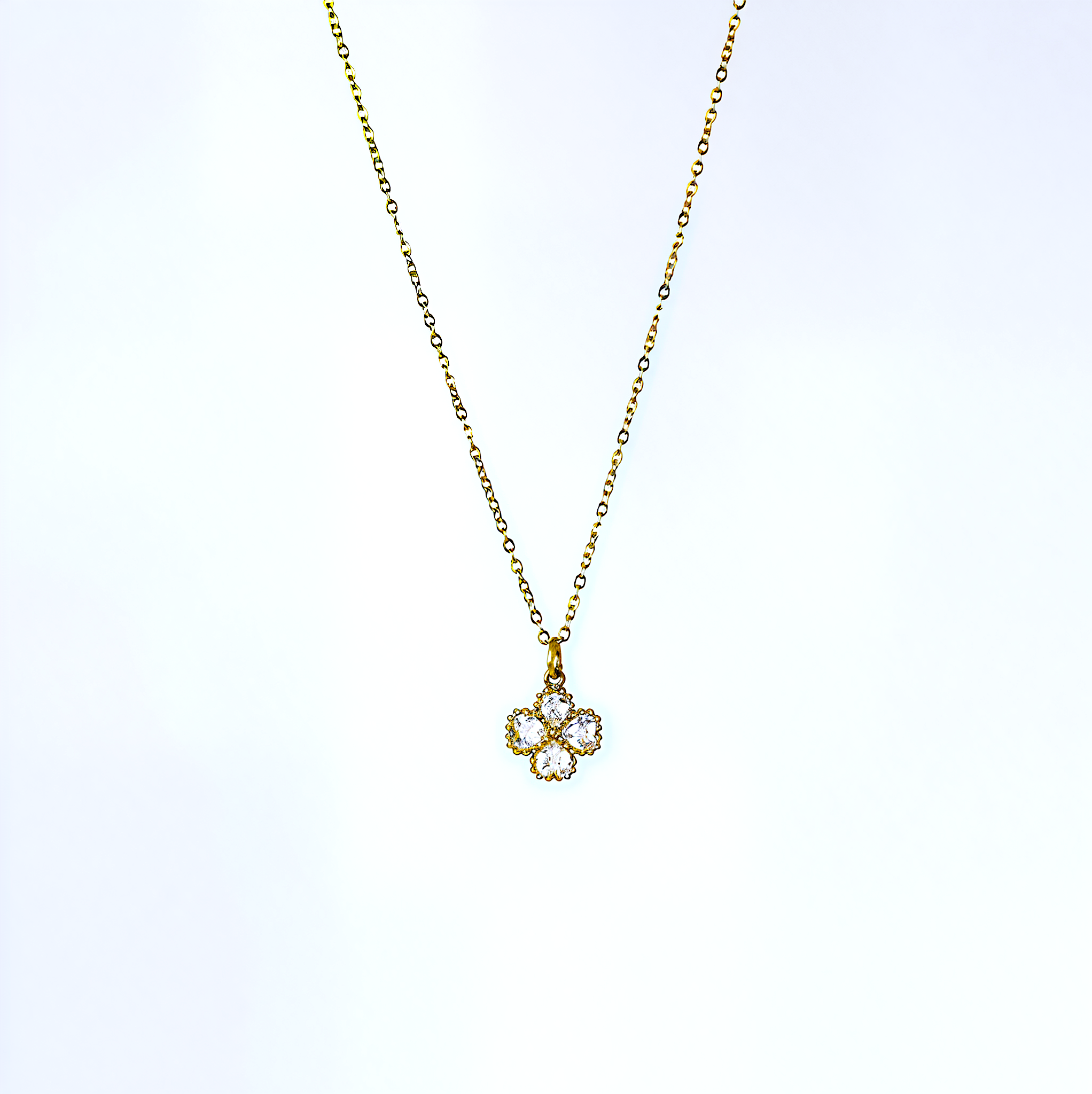 'Clover The Rainbow' Pendant Necklace