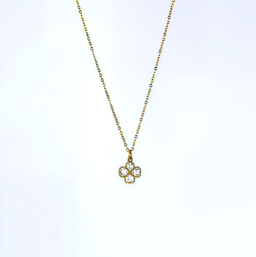 'Clover The Rainbow' Pendant Necklace