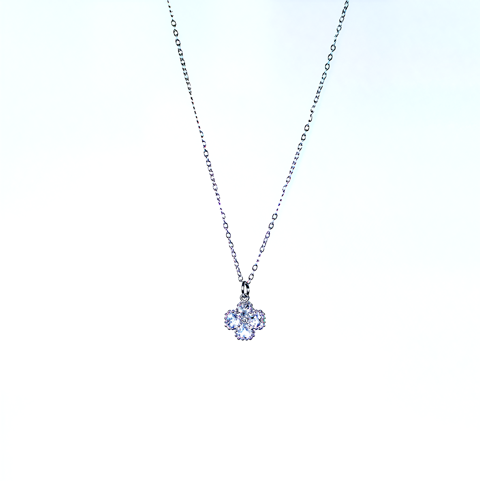'Clover The Rainbow' Pendant Necklace