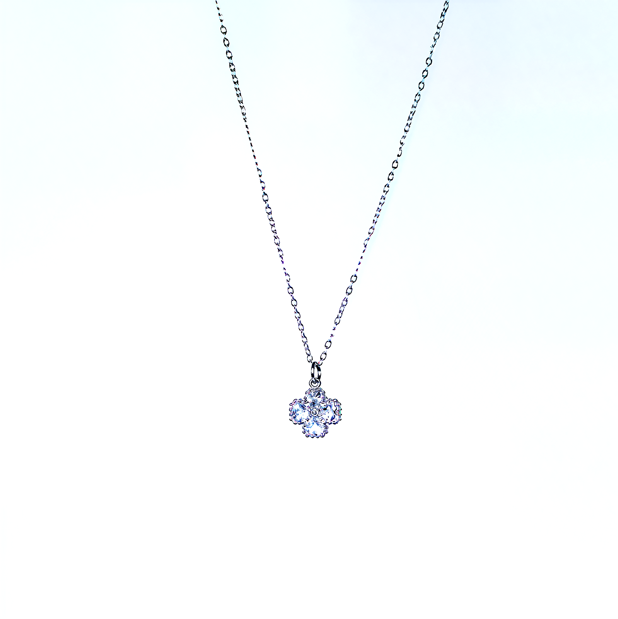'Clover The Rainbow' Pendant Necklace