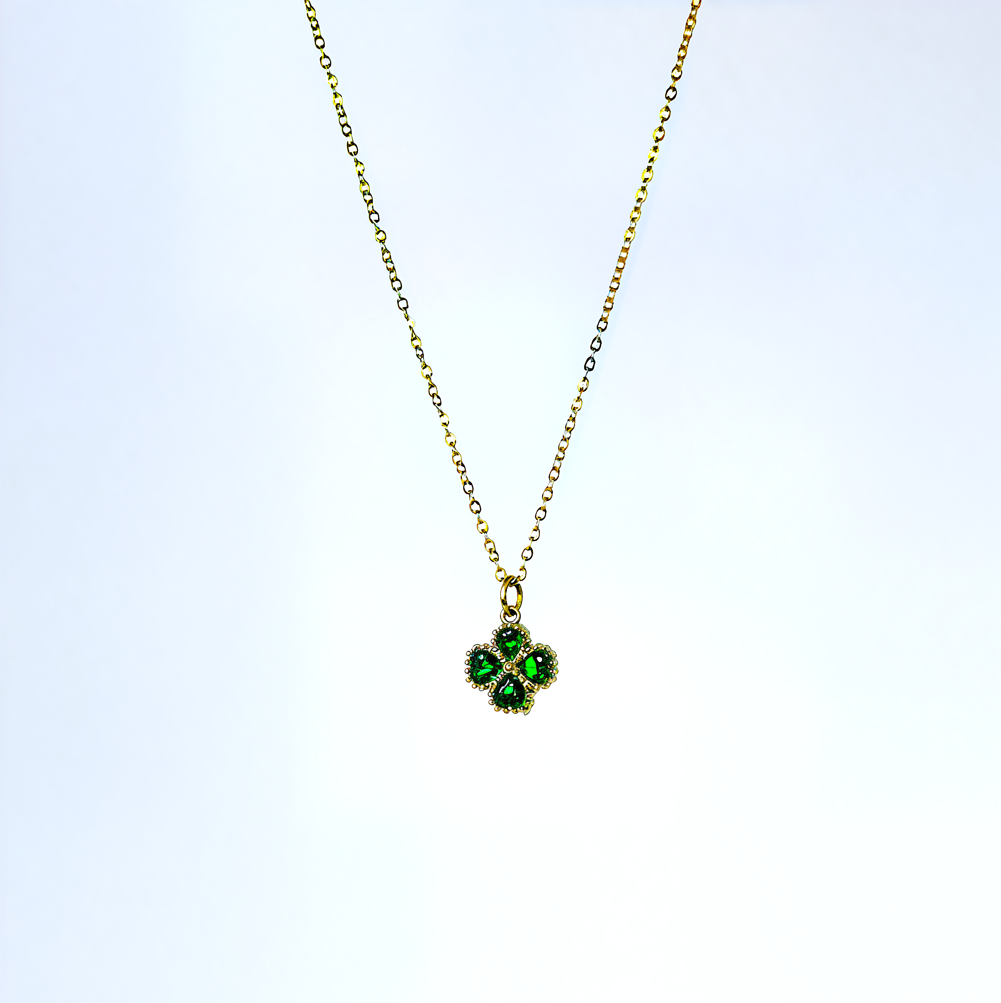 'Clover The Rainbow' Pendant Necklace