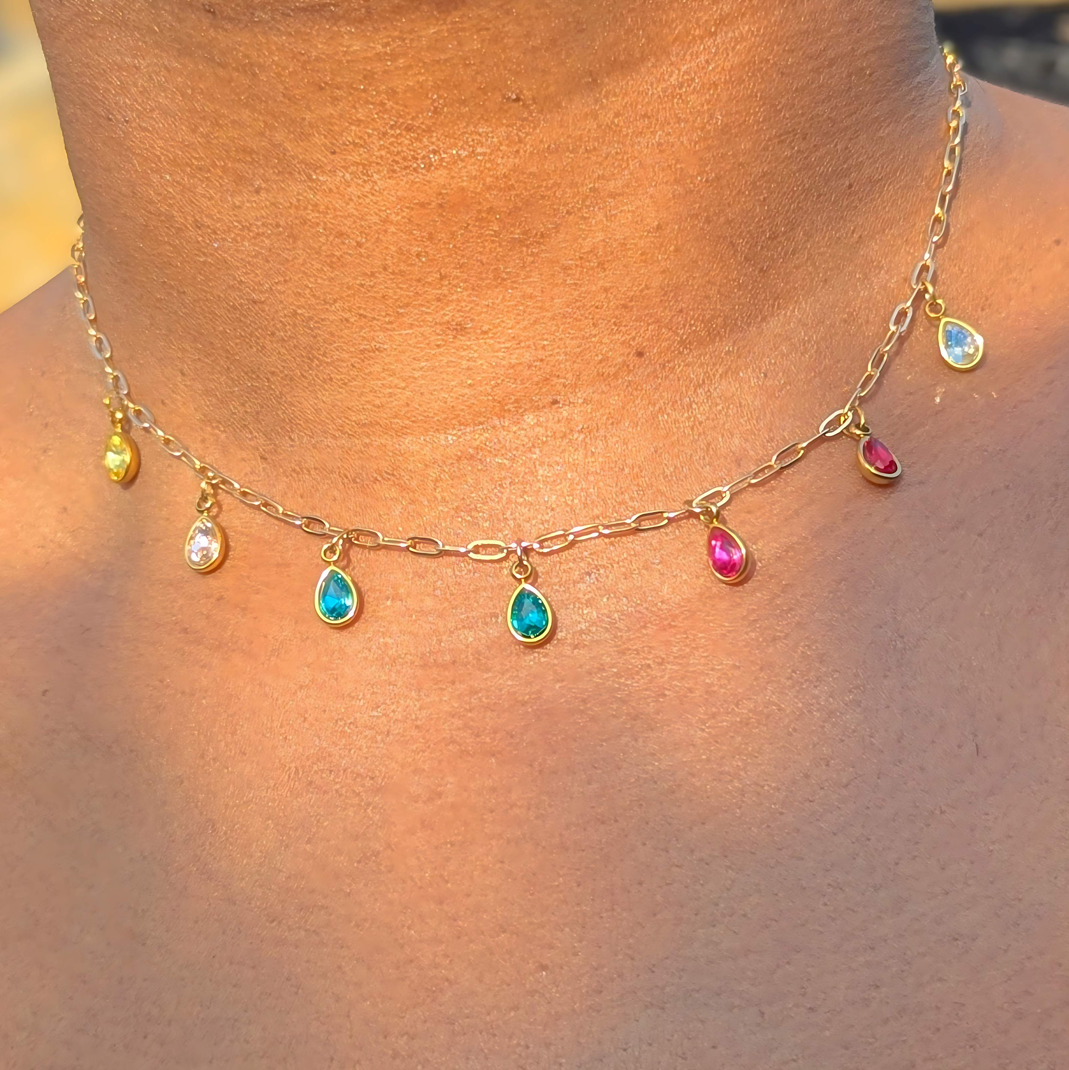 'Taste The Rainbow' Charm Necklace